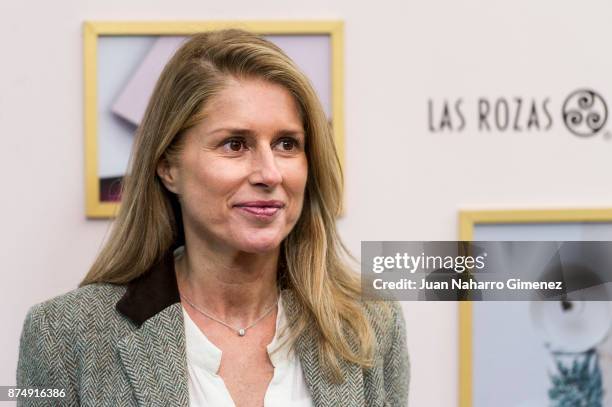 Maria Chavarri attends the opening of the pop up boutique 'The Creative Spot Madrid' at Las Rozas Village on November 16, 2017 in Madrid, Spain.