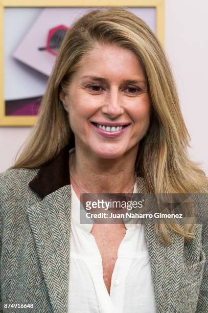 Maria Chavarri attends the opening of the pop up boutique 'The Creative Spot Madrid' at Las Rozas Village on November 16, 2017 in Madrid, Spain.