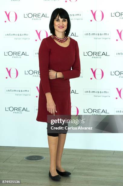 Irene Villa attends 'Poder Femenino' by Yo Dona at the Espacio Tower on November 16, 2017 in Madrid, Spain.