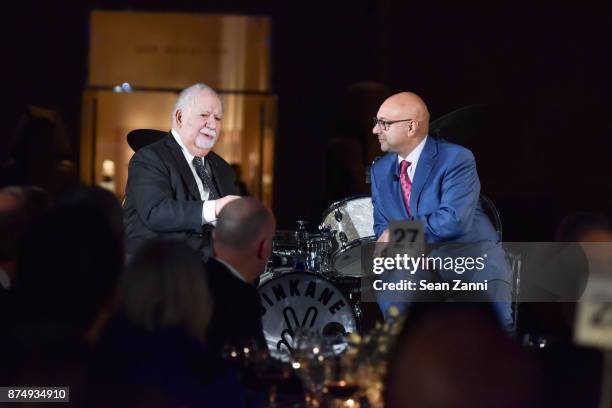 Vartan Gregorian and Ali Velshi attend The Aga Khan Foundation Gala at The Metropolitan Museum of Art on November 15, 2017 in New York City.