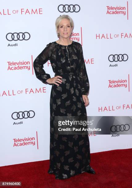 Producer Betsy Beers attends the Television Academy's 24th Hall Of Fame ceremony at The Saban Media Center on November 15, 2017 in North Hollywood,...