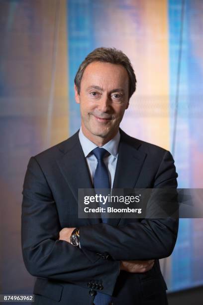 Fabrice Bregier, chief operating officer of Airbus SE, poses for a photograph ahead of a Bloomberg Television interview in Berlin, Germany, on...