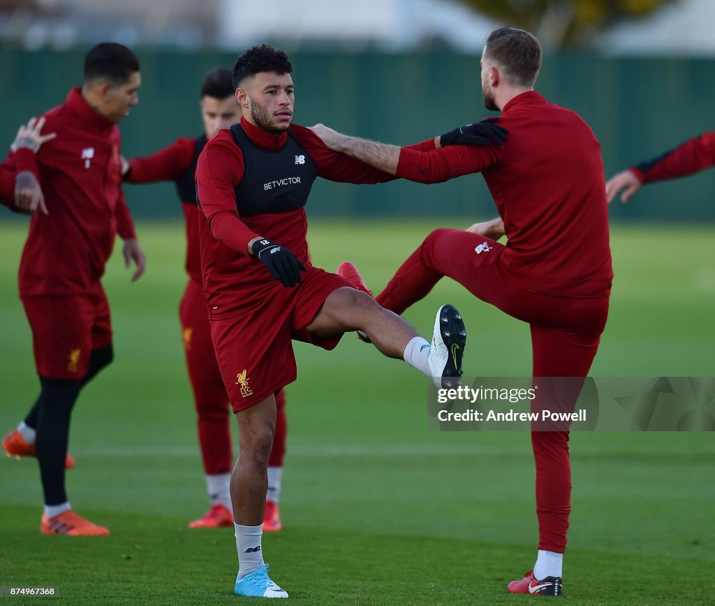 Liverpool FC Training Session