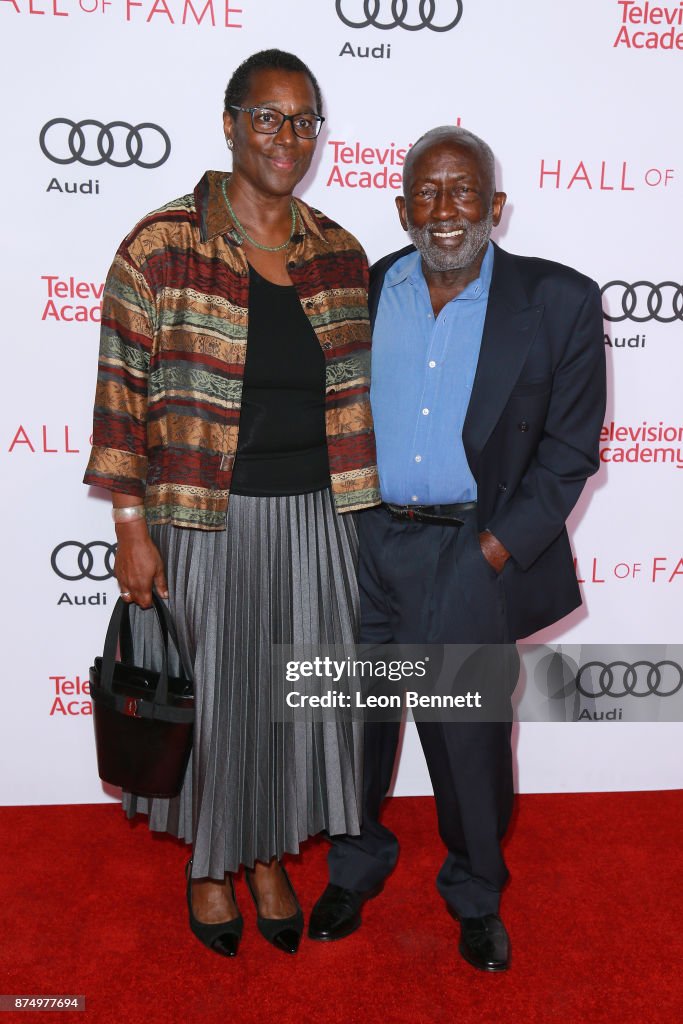 Freda Morris and actor Garrett Morris attends the Television... News