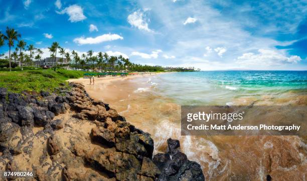 wailea beach maui hawaii #2 - wailea ストックフォトと画像