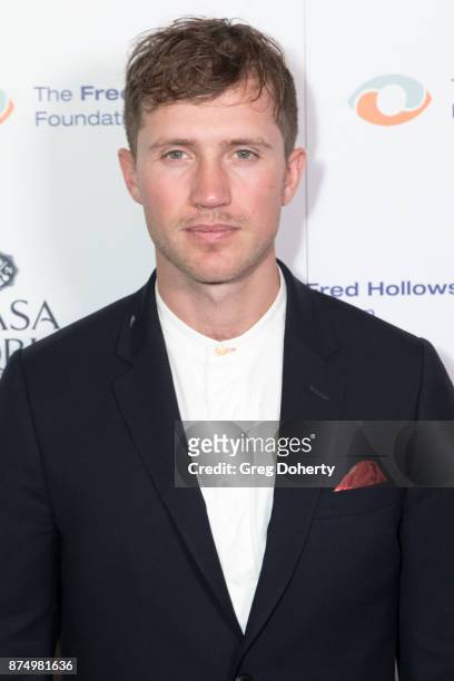 Auctioneer Gabriel Butu attends the Joel Edgerton Presents The Inaugural Los Angeles Gala Dinner In Support Of The Fred Hollows Foundation at DREAM...