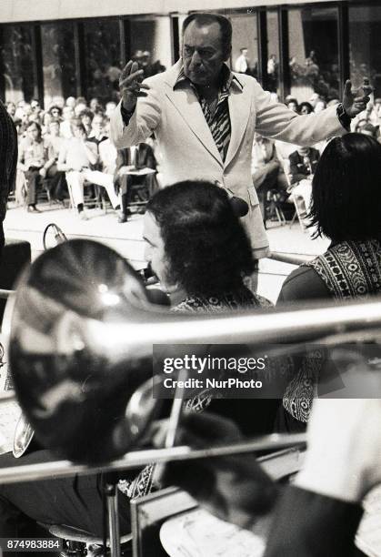 Woody Herman Performing in Chicago around 1970.