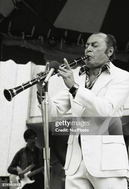 Woody Herman Performing in Chicago around 1970.