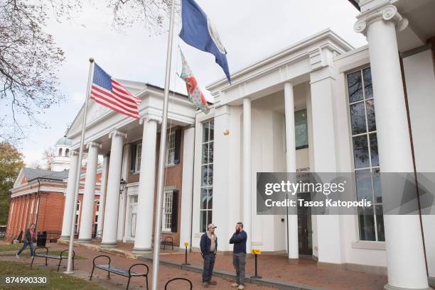 The Loudoun County Courthouse on November 16, 2017 in Leesburg, Virginia. Rose McGowan is in court to be arraigned for felony possession of a...