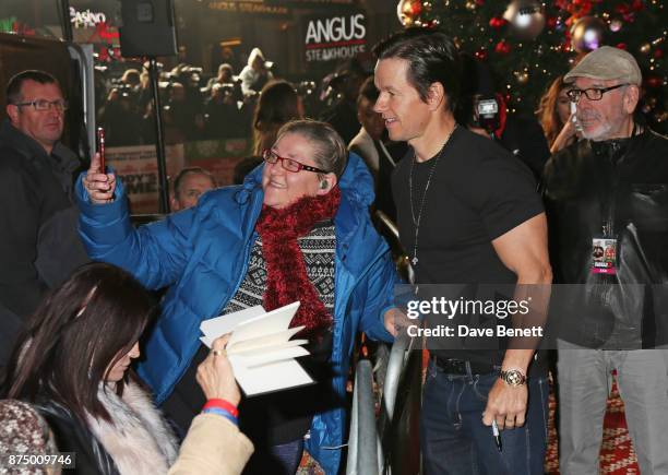 Mark Wahlberg attends the UK Premiere of "Daddy's Home 2" at the Vue West End on November 16, 2017 in London, England.