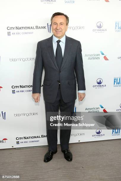 Chef Daniel Boulud attends the 31st Annual Citymeals On Wheels Power Lunch For Women at The Rainbow Room on November 16, 2017 in New York City.