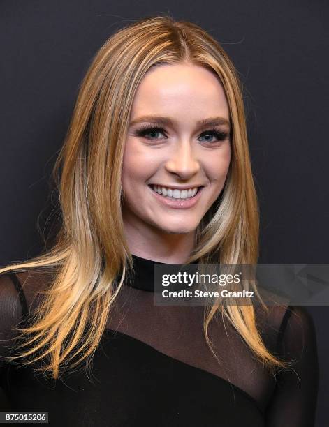 Greer Grammer arrives at the Hollywood Foreign Press Association And InStyle Celebrate The 75th Anniversary Of The Golden Globe Awards at Catch LA on...