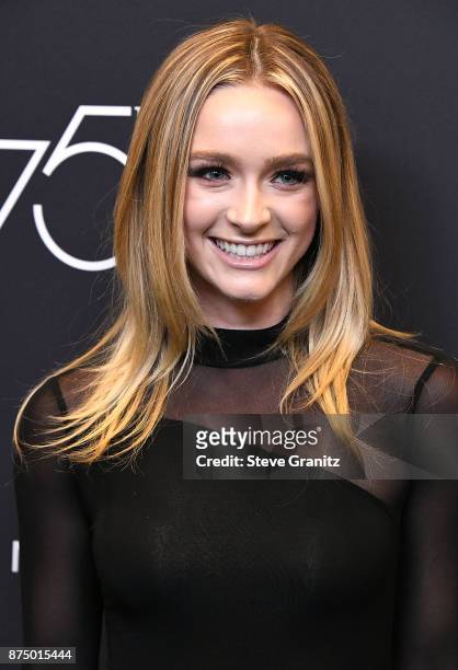 Greer Grammer arrives at the Hollywood Foreign Press Association And InStyle Celebrate The 75th Anniversary Of The Golden Globe Awards at Catch LA on...