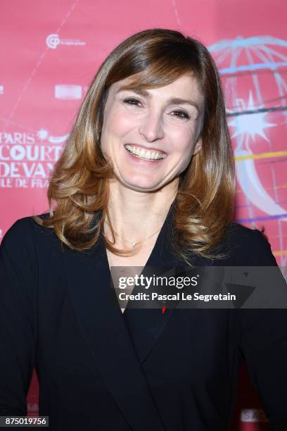 Julie Gayet attends Paris Courts Devant : Opening Ceremony at Bibliotheque Nationale de France on November 16, 2017 in Paris, France.