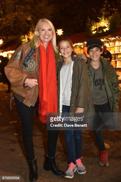 Anneka Rice attends the VIP launch of Hyde Park Winter Wonderland 2017 on November 16, 2017 in London, England.