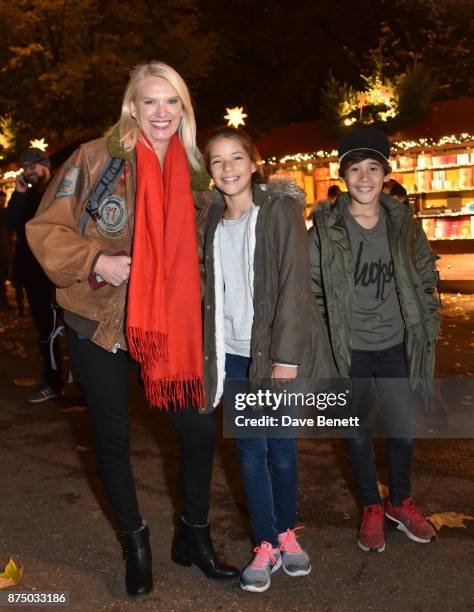 Anneka Rice attends the VIP launch of Hyde Park Winter Wonderland 2017 on November 16, 2017 in London, England.