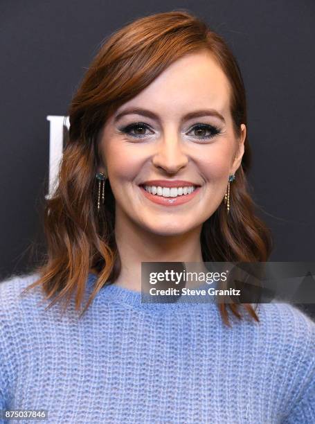 Ahna O'Reilly arrives at the Hollywood Foreign Press Association And InStyle Celebrate The 75th Anniversary Of The Golden Globe Awards at Catch LA on...