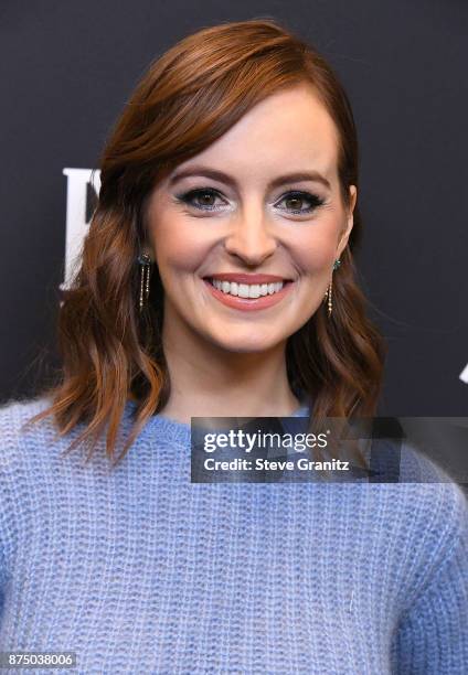 Ahna O'Reilly arrives at the Hollywood Foreign Press Association And InStyle Celebrate The 75th Anniversary Of The Golden Globe Awards at Catch LA on...