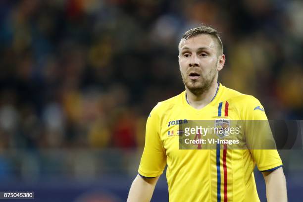 Cosmin Moti of Romania during the friendly match between Romania and The Netherlands on November 14, 2017 at Arena National in Bucharest, Romania