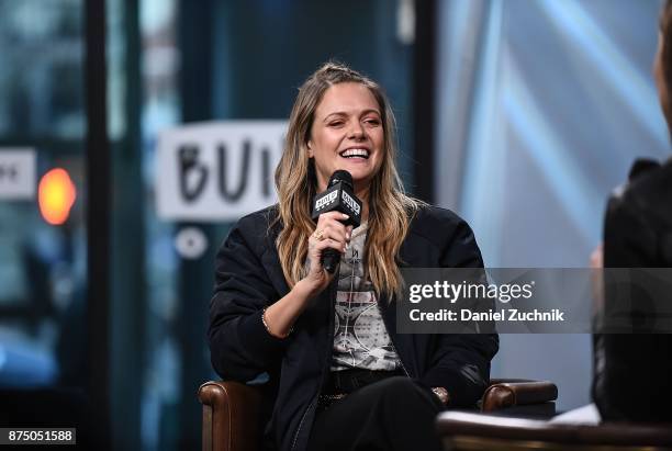 Tove Lo attends the Build Series to discuss her new album 'Blue Lips' at Build Studio on November 16, 2017 in New York City.