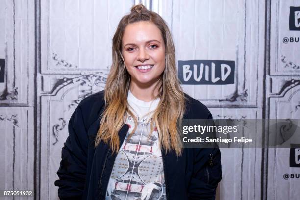 Tove Lo attends Build Presents to discuss her new album "Blue Lips" at Build Studio on November 16, 2017 in New York City.