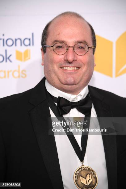 David Grann attends the 68th National Book Awards at Cipriani Wall Street on November 15, 2017 in New York City.