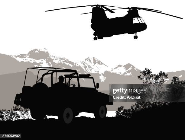 air support military - army training stock illustrations
