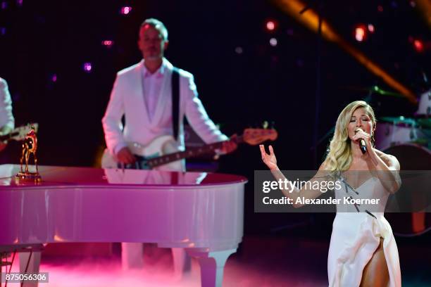Helene Fischer performs during the Bambi Awards 2017 show at Stage Theater on November 16, 2017 in Berlin, Germany.