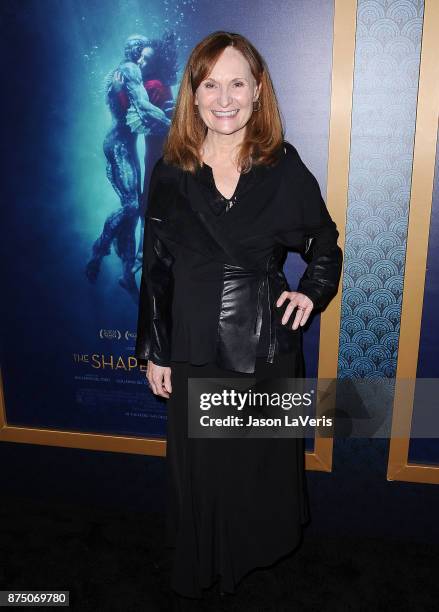 Actress Beth Grant attends the premiere of "The Shape of Water" at the Academy of Motion Picture Arts and Sciences on November 15, 2017 in Los...