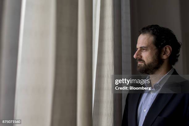 Caio Megale, economist with Itau Unibanco SA, stands for a photograph in Sao Paulo, Brazil, on Thursday, Nov. 16, 2017. Brazil's economy started...