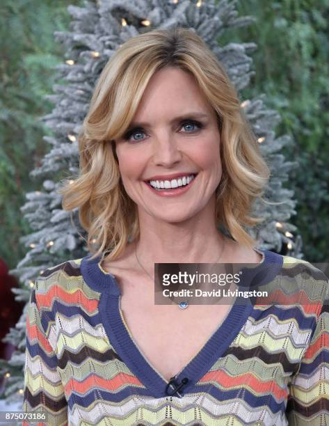 Actress Courtney Thorne-Smith visits Hallmark's "Home & Family" at Universal Studios Hollywood on November 16, 2017 in Universal City, California.