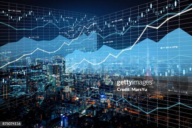 contesto mercato azionario e finanza economica - investment foto e immagini stock