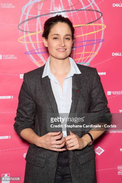 Marie Gillain attends the Paris Courts Devant : Opening Ceremony at Bibliotheque Nationale de France on November 16, 2017 in Paris, France.