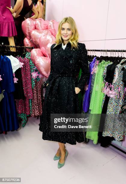 Donna Air attends the launch of Vienna based designer Lena Hoschek's London pop up store in Shoreditch on November 16, 2017 in London, England.