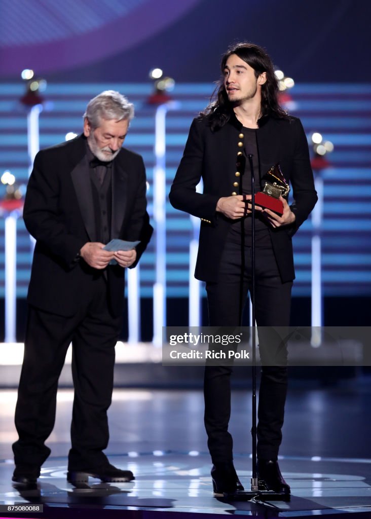 The 18th Annual Latin Grammy Awards - Premiere Ceremony