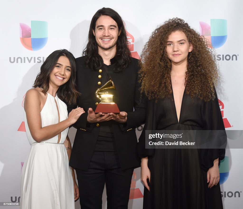 The 18th Annual Latin Grammy Awards - Press Room