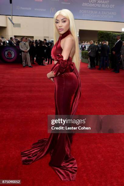 Dencia attends The 18th Annual Latin Grammy Awards at MGM Grand Garden Arena on November 16, 2017 in Las Vegas, Nevada.