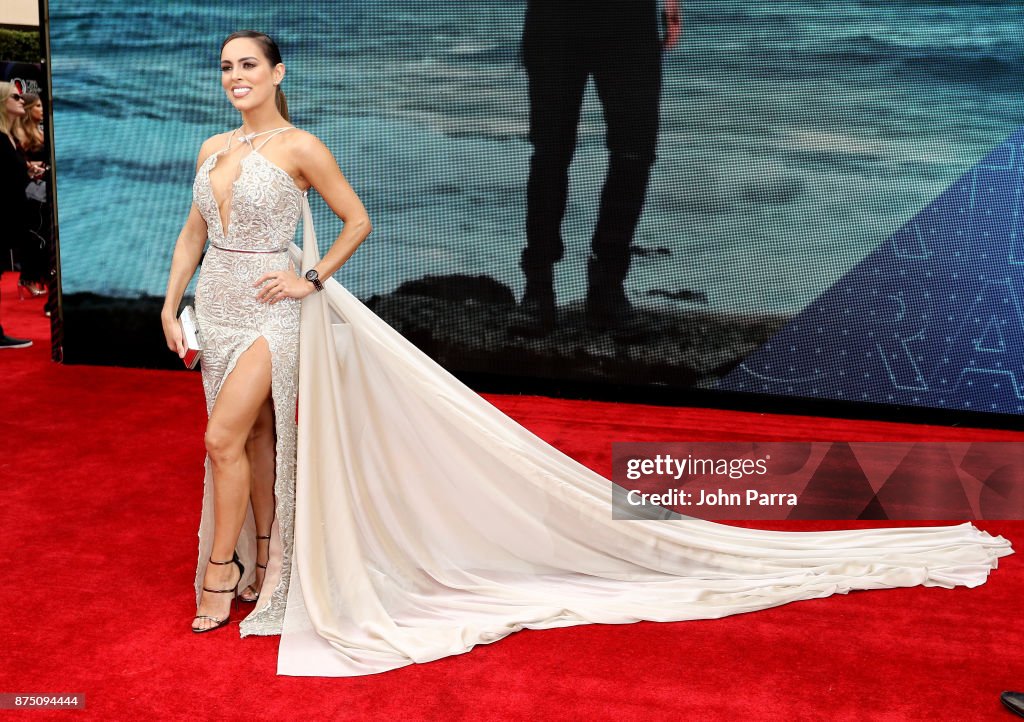 Sara Corrales attends The 18th Annual Latin Grammy Awards at MGM