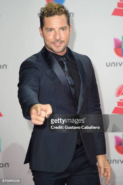 David Bisbal attends the 18th Annual Latin Grammy Awards at MGM Grand Garden Arena on November 16, 2017 in Las Vegas, Nevada.