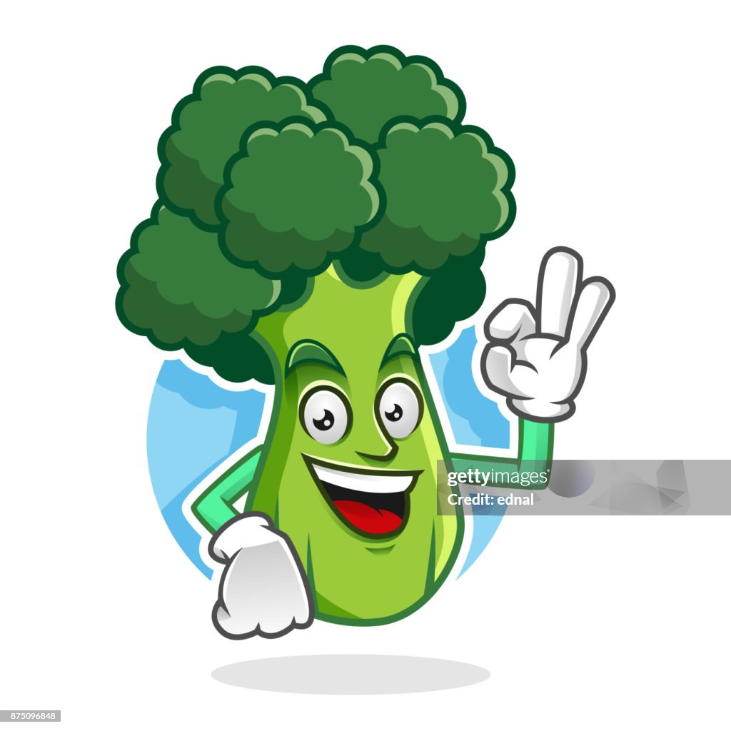Delicious Broccoli Mascot Broccoli Character Broccoli Cartoon High-Res  Vector Graphic - Getty Images