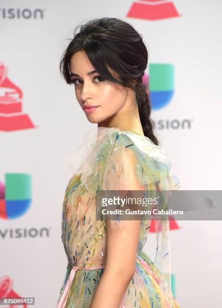 Camila Cabello attends the 18th Annual Latin Grammy Awards at MGM Grand Garden Arena on November 16, 2017 in Las Vegas, Nevada.