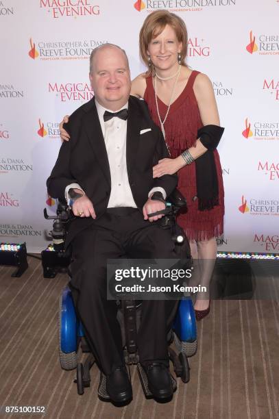 Honoree Henry G. Stifel III and guest attend "A Magical Evening" Gala hosted by The Christopher & Dana Reeve Foundation a at Conrad Hotel on November...