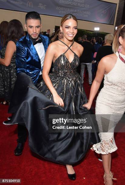 Leslie Grace attends The 18th Annual Latin Grammy Awards at MGM Grand Garden Arena on November 16, 2017 in Las Vegas, Nevada.