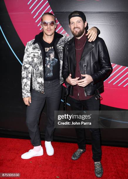 Diplo and Dillon Francis attends The 18th Annual Latin Grammy Awards at MGM Grand Garden Arena on November 16, 2017 in Las Vegas, Nevada.