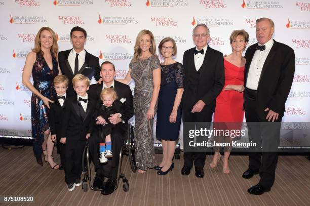 Chris Bridgman, Jennifer Bridgman, Reed Foundation President Peter Wilderotter and guests attend "A Magical Evening" Gala hosted by The Christopher &...