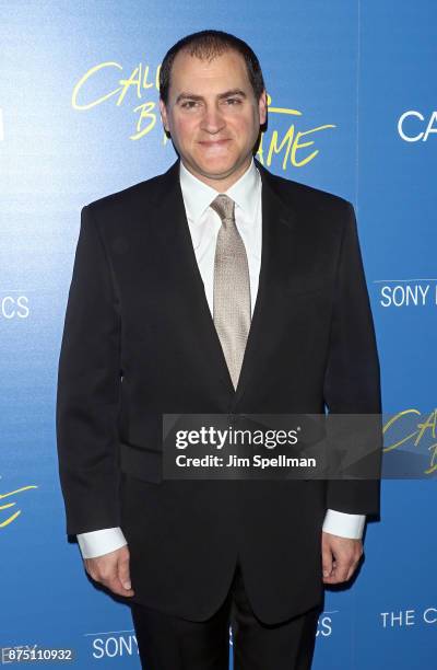 Actor Michael Stuhlbarg attends the screening of Sony Pictures Classics' "Call Me By Your Name" hosted by Calvin Klein and The Cinema Society at...