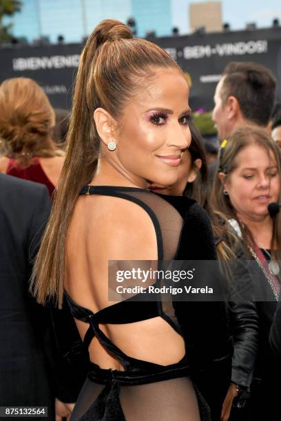 Jackie Guerrido attends The 18th Annual Latin Grammy Awards at MGM Grand Garden Arena on November 16, 2017 in Las Vegas, Nevada.