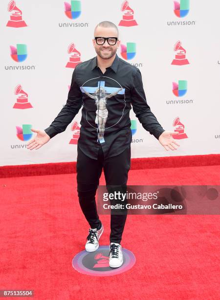 Nacho "Miguelito" Mendoza attends The 18th Annual Latin Grammy Awards at MGM Grand Garden Arena on November 16, 2017 in Las Vegas, Nevada.