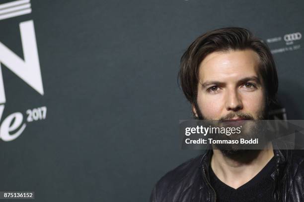 Guy Burnet attends the Cinema Italian Style '17 Opening Night Gala Premiere Of "A Ciambra" at the Egyptian Theatre on November 16, 2017 in Hollywood,...