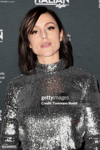 Tatiana Luter attends the Cinema Italian Style '17 Opening Night Gala Premiere Of "A Ciambra" at the Egyptian Theatre on November 16, 2017 in...